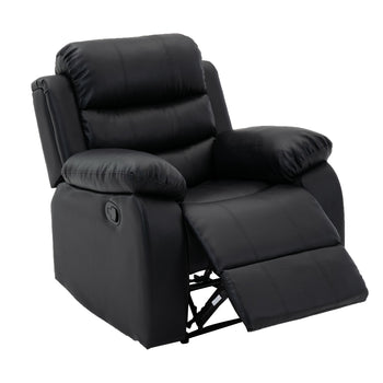 Yingj Faux Leather Upholstered Recliner